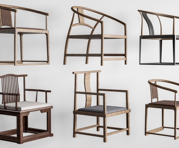 New Chinese Style Lounge Chair-ID:167732009