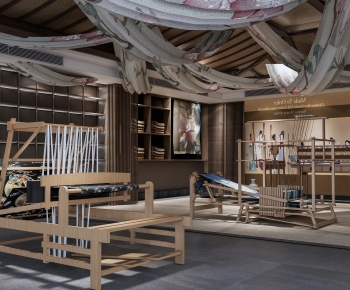 New Chinese Style Exhibition Hall-ID:573081972