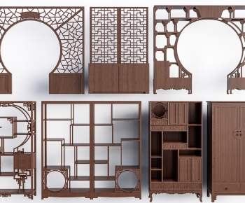 Chinese Style Antique Rack-ID:267385013