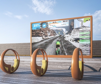 Modern Fitness Equipment-ID:129873044