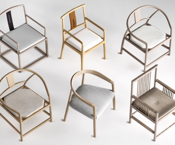 New Chinese Style Lounge Chair-ID:871130949