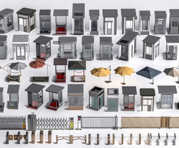 Modern Security Booth-ID:590298892