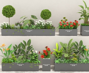 现代户外绿植箱组合-ID:586384063