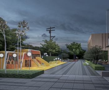 Modern Commercial Street-ID:731527098