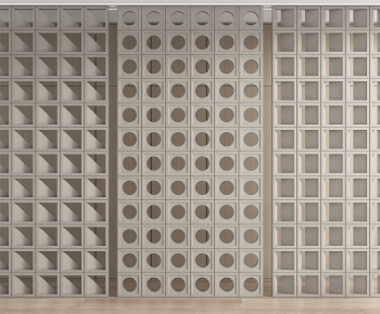 Modern Cement Brick Screen Partition-ID:172621974