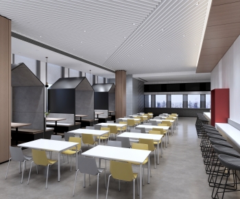 现代公司食堂餐厅-ID:418823969
