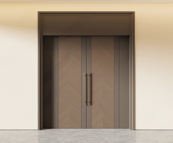 New Chinese Style Double Door-ID:339090899