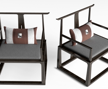 New Chinese Style Lounge Chair-ID:331288104