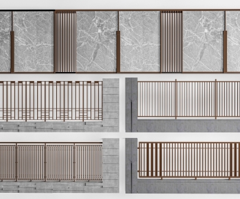 Modern Fence-ID:128657107