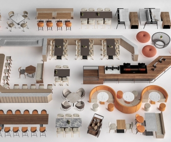 Modern Dining Table And Chairs-ID:271519901