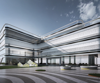 Modern Architecture Of Artistic Style-ID:469712027