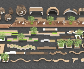 Modern Communal Chair-ID:792062045