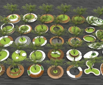 Modern Tree Pool-ID:894851923