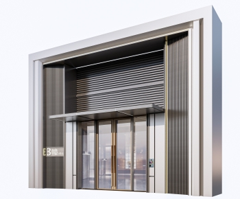 Modern Facade Element-ID:135814918