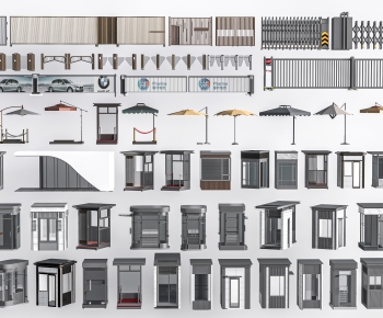 Modern Security Booth-ID:694367897