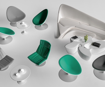 Modern Leisure Table And Chair-ID:584621911