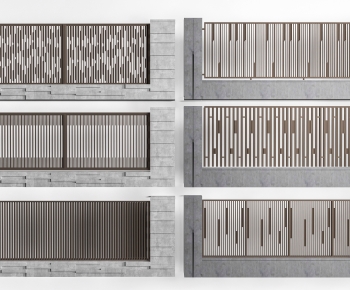 Modern Fence-ID:458925964