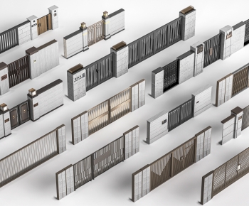 Modern Fence-ID:768886092