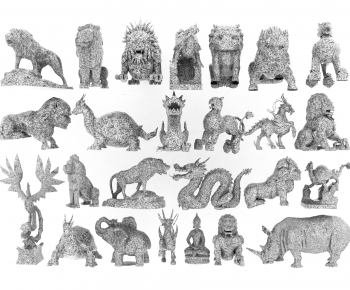 New Chinese Style Sculpture-ID:813647039