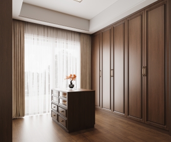 New Chinese Style Clothes Storage Area-ID:503921037