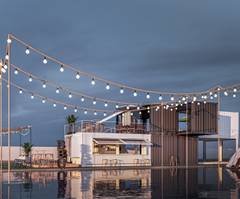 Modern Appearance Of Commercial Building-ID:605452061