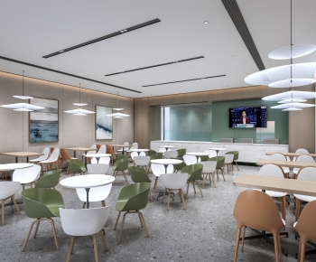 现代公司食堂餐厅-ID:690639092
