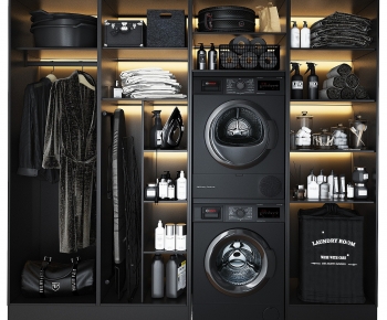 Modern Laundry Cabinet-ID:637425908