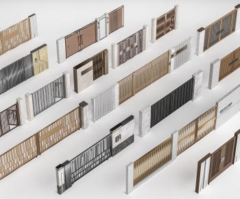 Modern Fence-ID:193892964