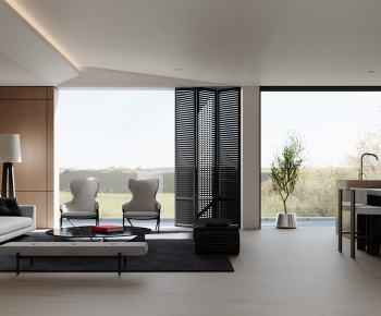 Modern A Living Room-ID:962721115