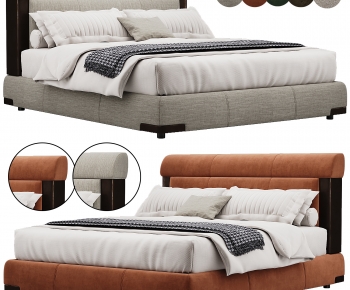 Modern Double Bed-ID:470974927