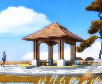 New Chinese Style Pavilion-ID:413955934