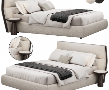 Modern Double Bed-ID:875746977