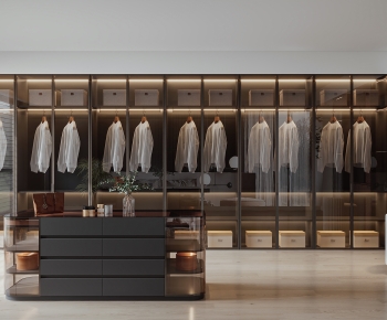 Modern Clothes Storage Area-ID:761492972