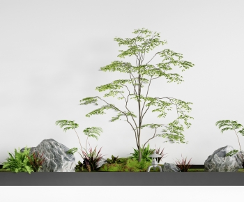新中式景观植物小品-ID:892704013