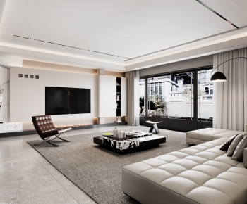 Modern A Living Room-ID:160420895
