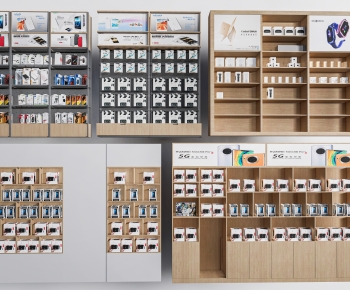现代数码产品展架组合-ID:822470275