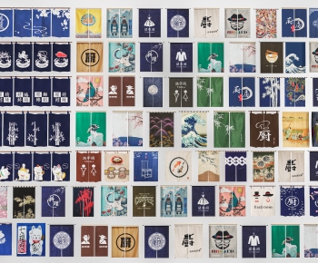 Japanese Style Door Curtain-ID:526655914