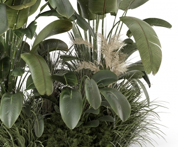 现代户外绿植堆-ID:816284893