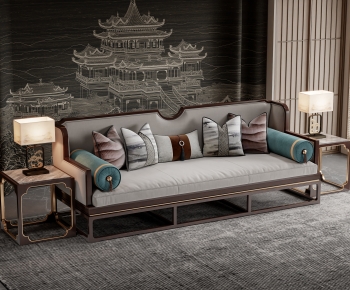New Chinese Style Multi Person Sofa-ID:985167033