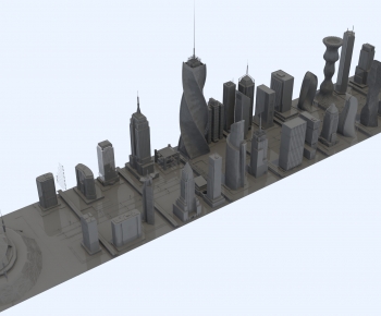 Modern Appearance Of Commercial Building-ID:804290065