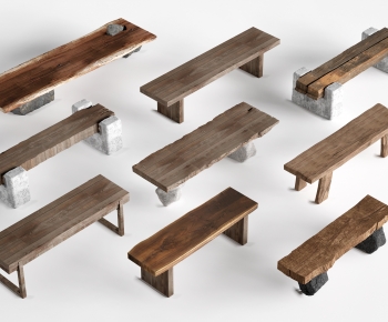 New Chinese Style Bench-ID:463390426