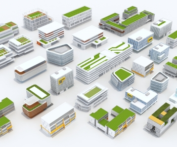 Modern Appearance Of Commercial Building-ID:430154092