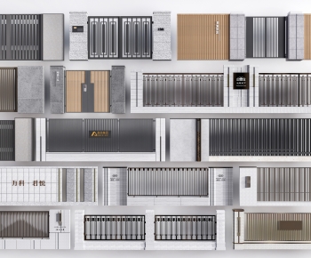 Modern Fence-ID:161139016