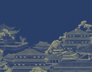 新中式壁纸壁画-ID:758219969