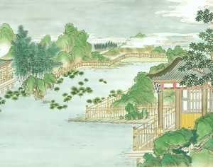 新中式壁纸壁画-ID:466682916