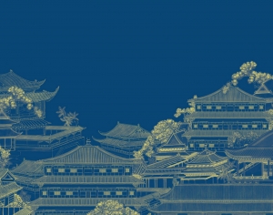 新中式壁纸壁画-ID:943660737
