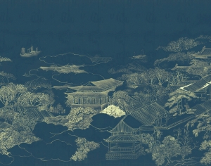 中式壁纸-ID:802522908