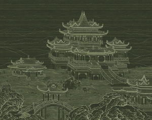新中式壁纸壁画-ID:200453049