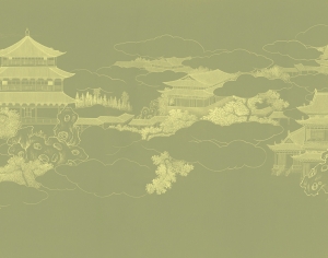 新中式壁纸壁画-ID:301110031