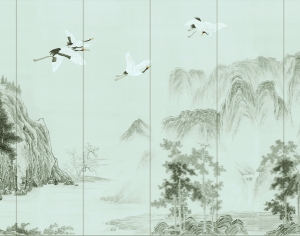 中式壁纸-ID:968424086